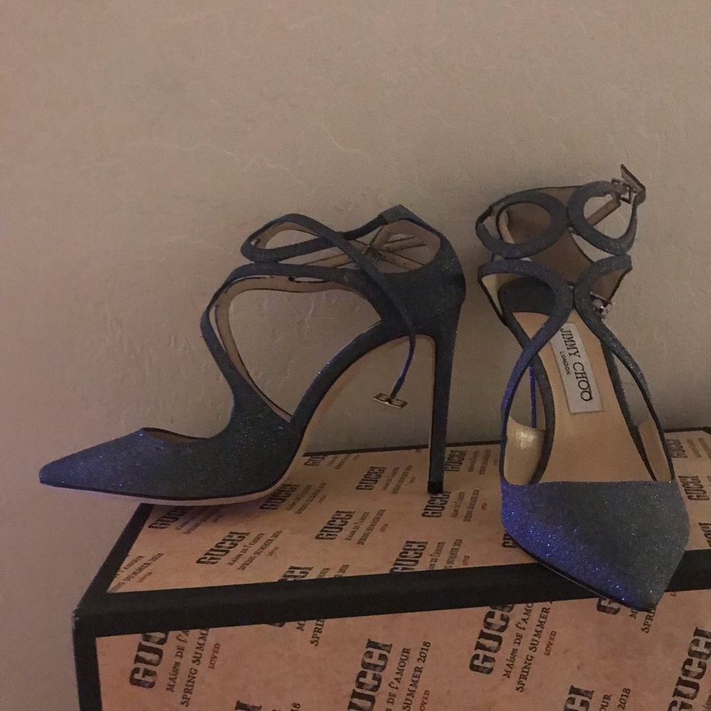 Jimmy choo lancer 100mm glitter pump - Picture 6 of 8